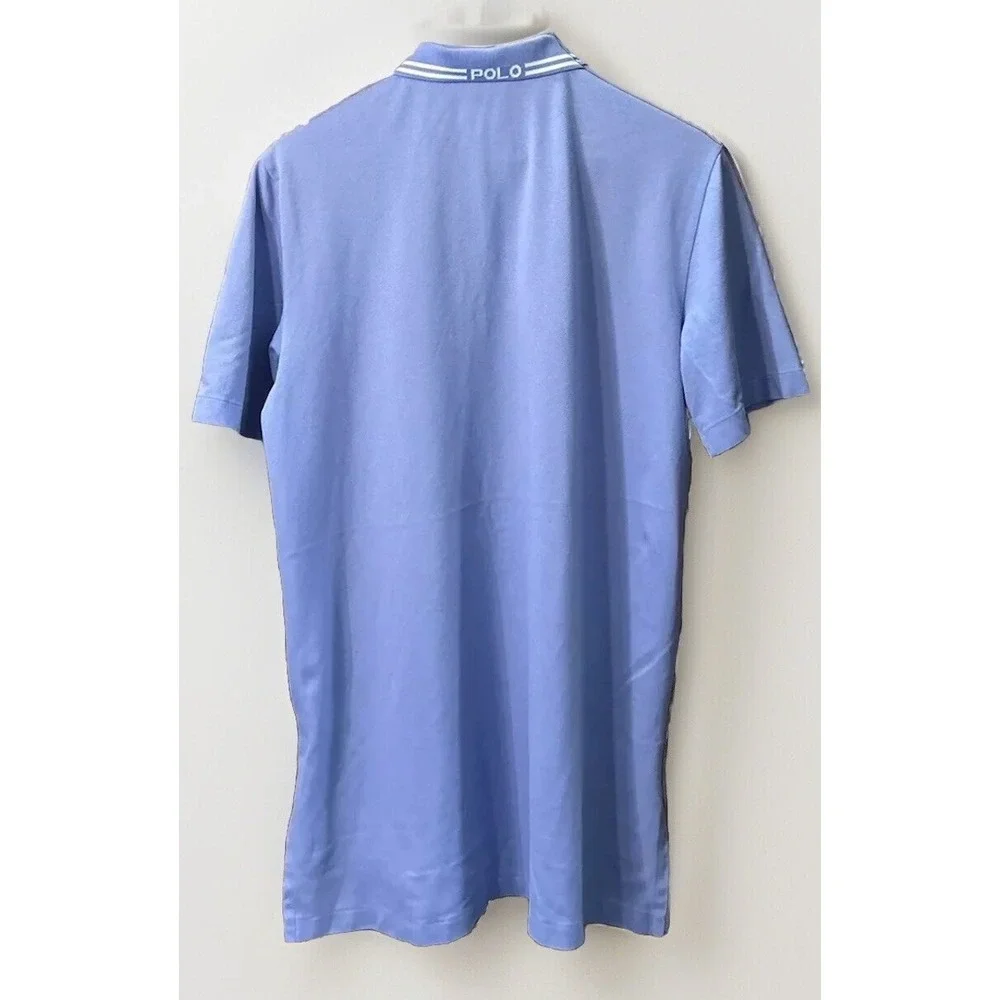 Mens Polo GOLF Ralph Lauren Pique Polo Shirt Casual Pima Cotton ⛳️ Med‎